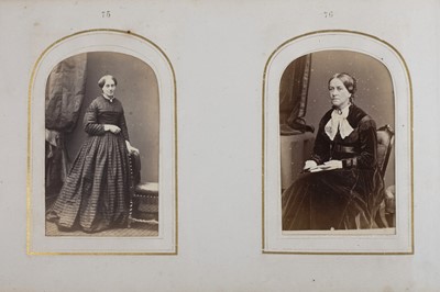 Lot 77 - CDV Album Miscellaneous (100 CDVs)