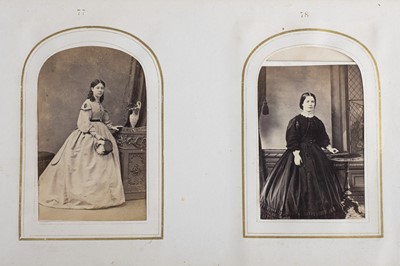 Lot 77 - CDV Album Miscellaneous (100 CDVs)