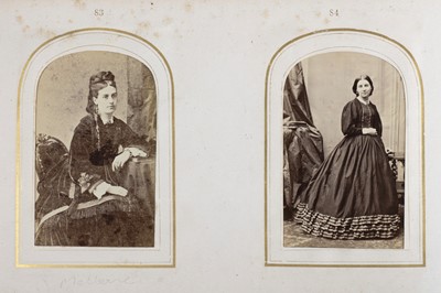 Lot 77 - CDV Album Miscellaneous (100 CDVs)