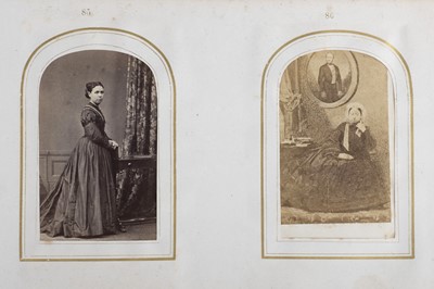 Lot 77 - CDV Album Miscellaneous (100 CDVs)