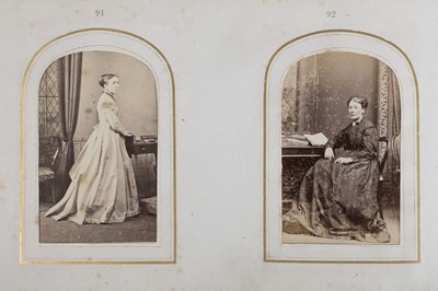 Lot 77 - CDV Album Miscellaneous (100 CDVs)