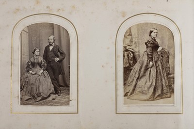 Lot 77 - CDV Album Miscellaneous (100 CDVs)