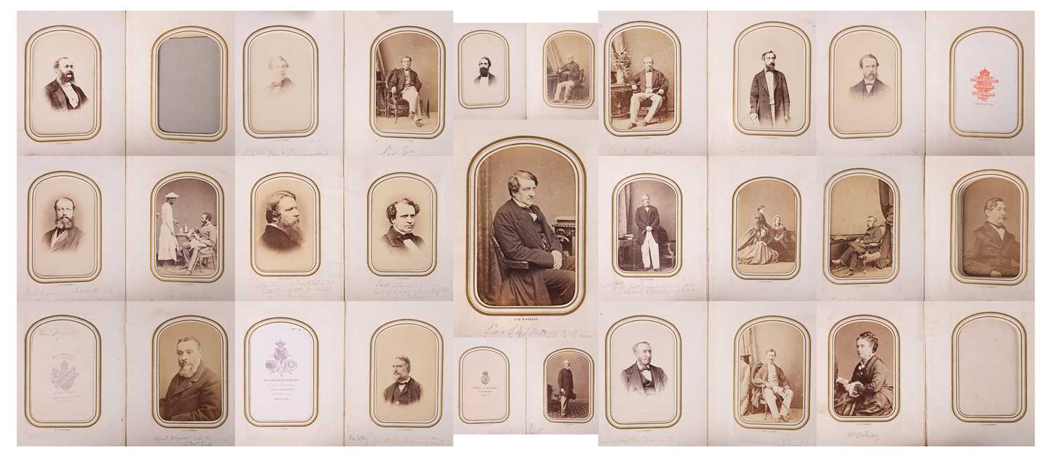 Lot 78 - India Album of CDVs