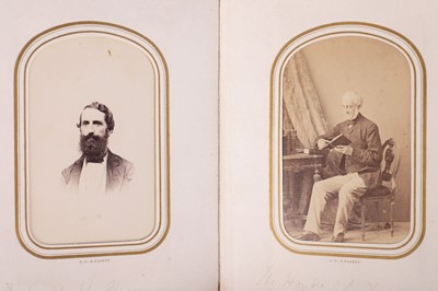 Lot 78 - India Album of CDVs