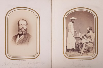 Lot 78 - India Album of CDVs