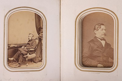 Lot 78 - India Album of CDVs