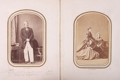 Lot 78 - India Album of CDVs