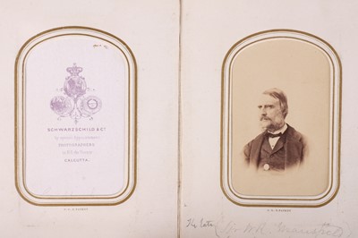 Lot 78 - India Album of CDVs