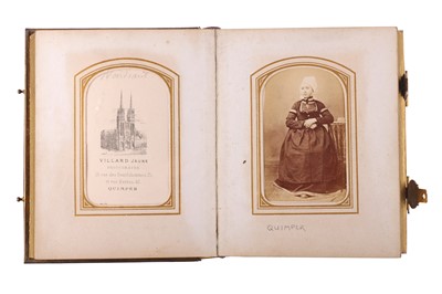 Lot 81 - Costume De Bretagne CDV Album