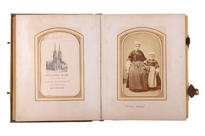 Lot 81 - Costume De Bretagne CDV Album