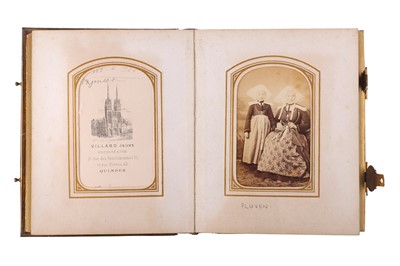 Lot 81 - Costume De Bretagne CDV Album