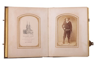 Lot 81 - Costume De Bretagne CDV Album