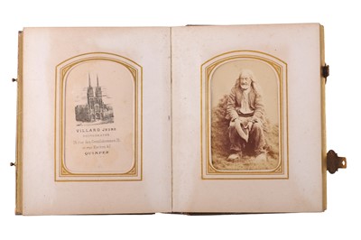 Lot 81 - Costume De Bretagne CDV Album