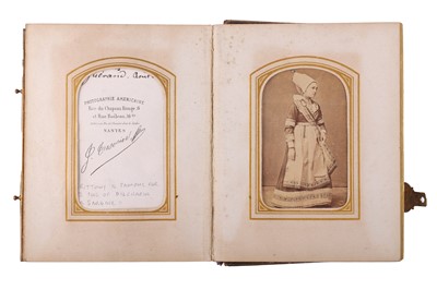 Lot 81 - Costume De Bretagne CDV Album