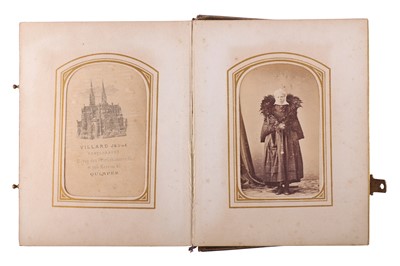 Lot 81 - Costume De Bretagne CDV Album