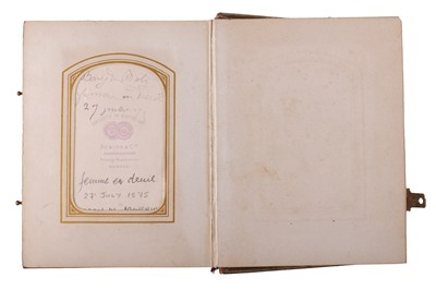 Lot 81 - Costume De Bretagne CDV Album