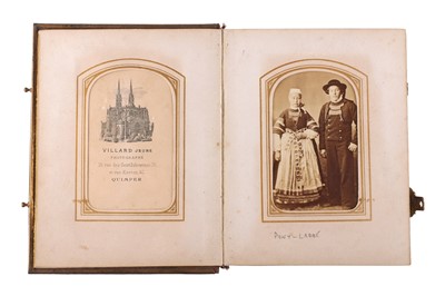 Lot 81 - Costume De Bretagne CDV Album