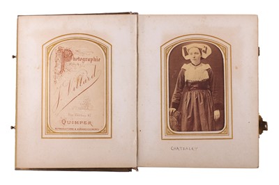 Lot 81 - Costume De Bretagne CDV Album