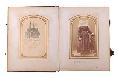 Lot 81 - Costume De Bretagne CDV Album