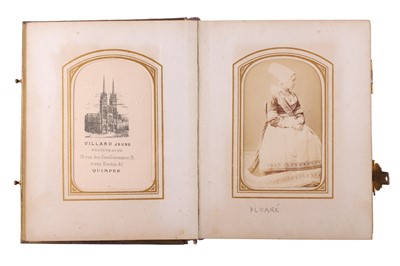 Lot 81 - Costume De Bretagne CDV Album