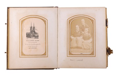 Lot 81 - Costume De Bretagne CDV Album