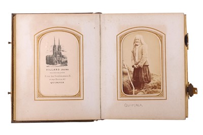 Lot 81 - Costume De Bretagne CDV Album