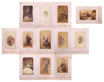Lot 80 - Alfred, Lord Tennyson CDV Album