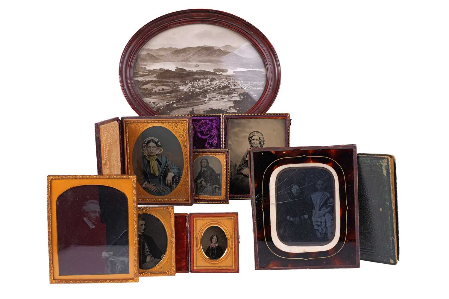 Lot 36 - Mixed Lot Ambrotypes CDVs