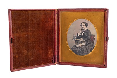 Lot 18 - Daguerreotype by Kilburn Young Lady Sitting