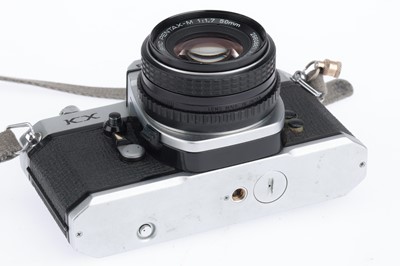 Lot 138 - A Pentax KX 35mm SLR CAmera Outfit