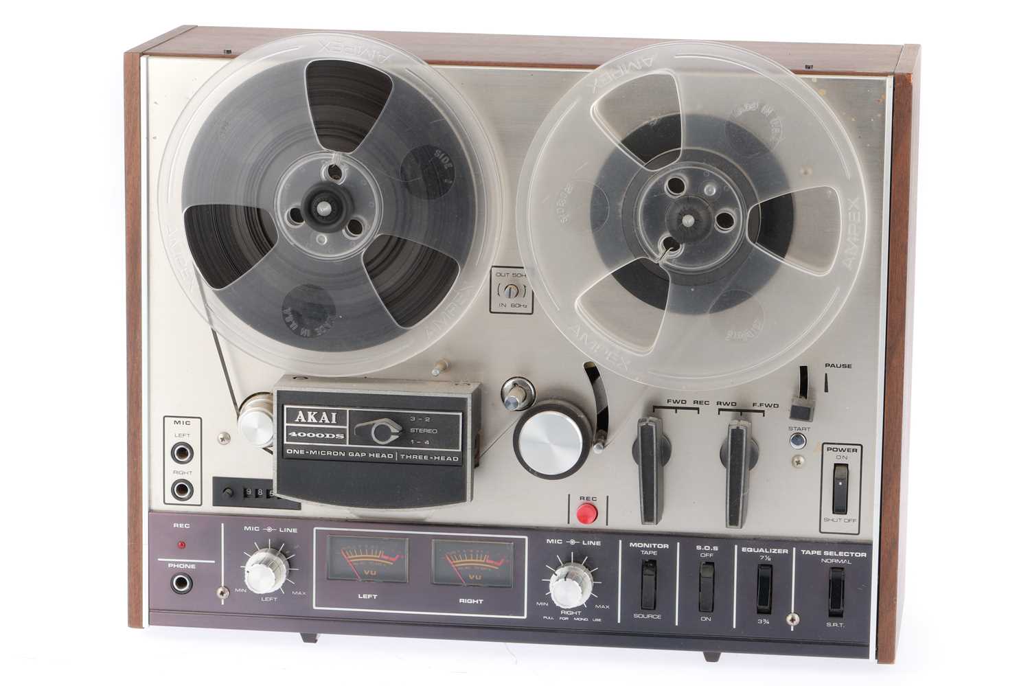 Lot 536 - An Akai 4000DS Three Head Reel-to-Reel Tape Recorder