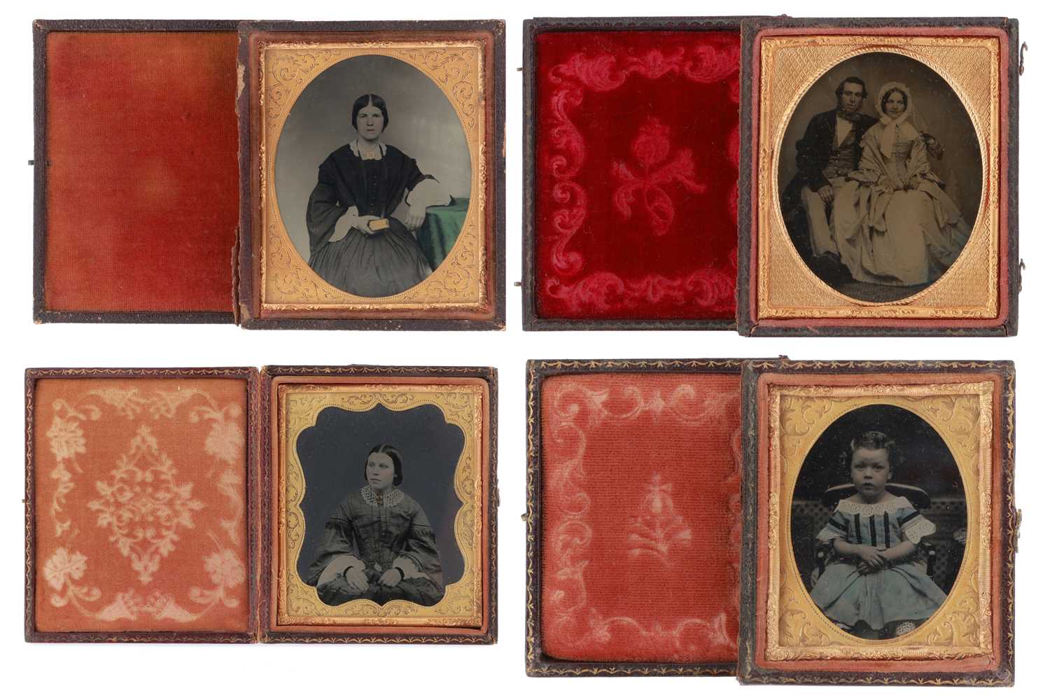 Lot 39 - A Group of Ambrotype Photos