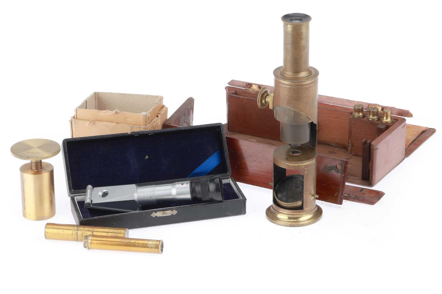 Lot 490 - Microscope & Scientific Instruments