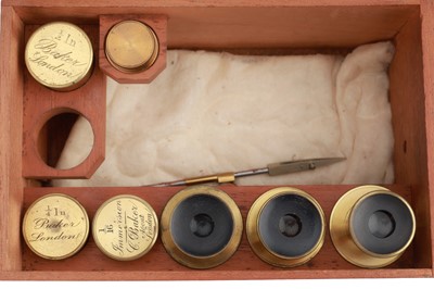 Lot 325 - Large Baker Binocular & Monocular Microscope Outfit