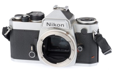 Lot 26 - A Nikon FE 35mm SLR Camera Body