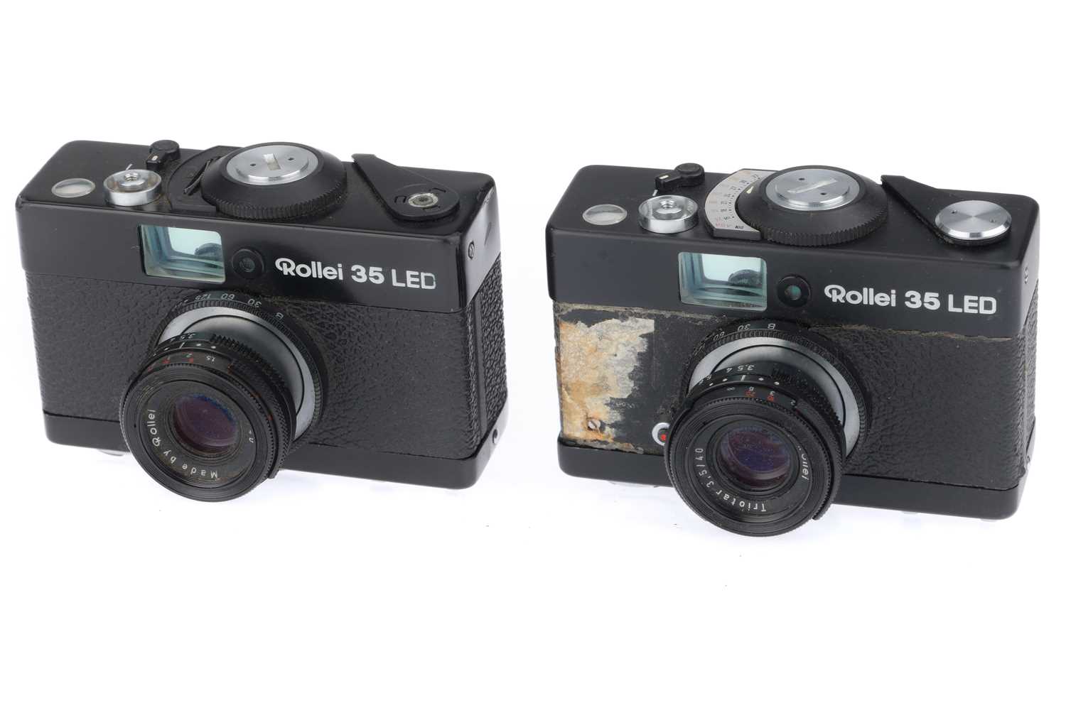 Lot 72 - A Pair of Rollei 35 LED Compact Cameras
