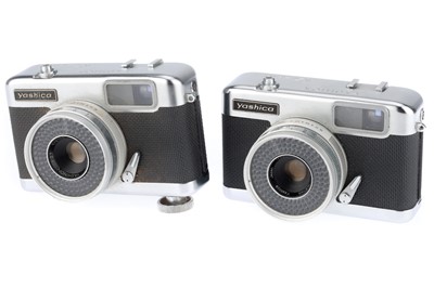 Lot 74 - A Pair of Yashica EZ-matic Compact Cameras