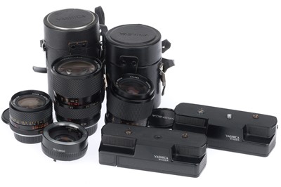 Lot 361 - A Group of Contax Mount Lenses