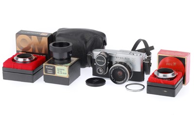 Lot 117 - An Olympus Pen-F Half Frame 35mm Camera