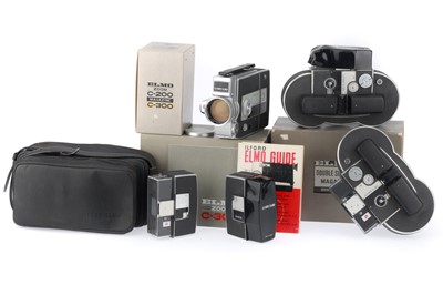Lot 373 - An Ilford Elmo Cine Camera Outfit