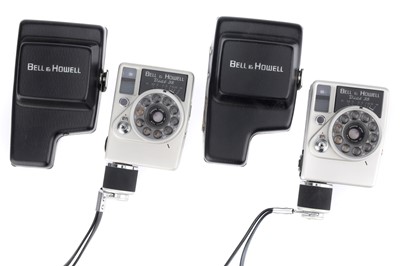 Lot 118 - A Pair of Bell and Howell Dial 35 Half Frame Cameras