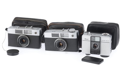 Lot 123 - A Group of Ricoh Half Frame Cameras