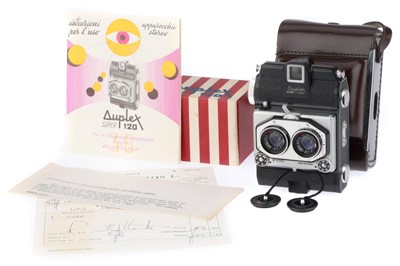 Lot 266 - An ISO Duplex Super 120 Stereo Camera