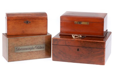 Lot 94 - A collection of Stereo View Boxes