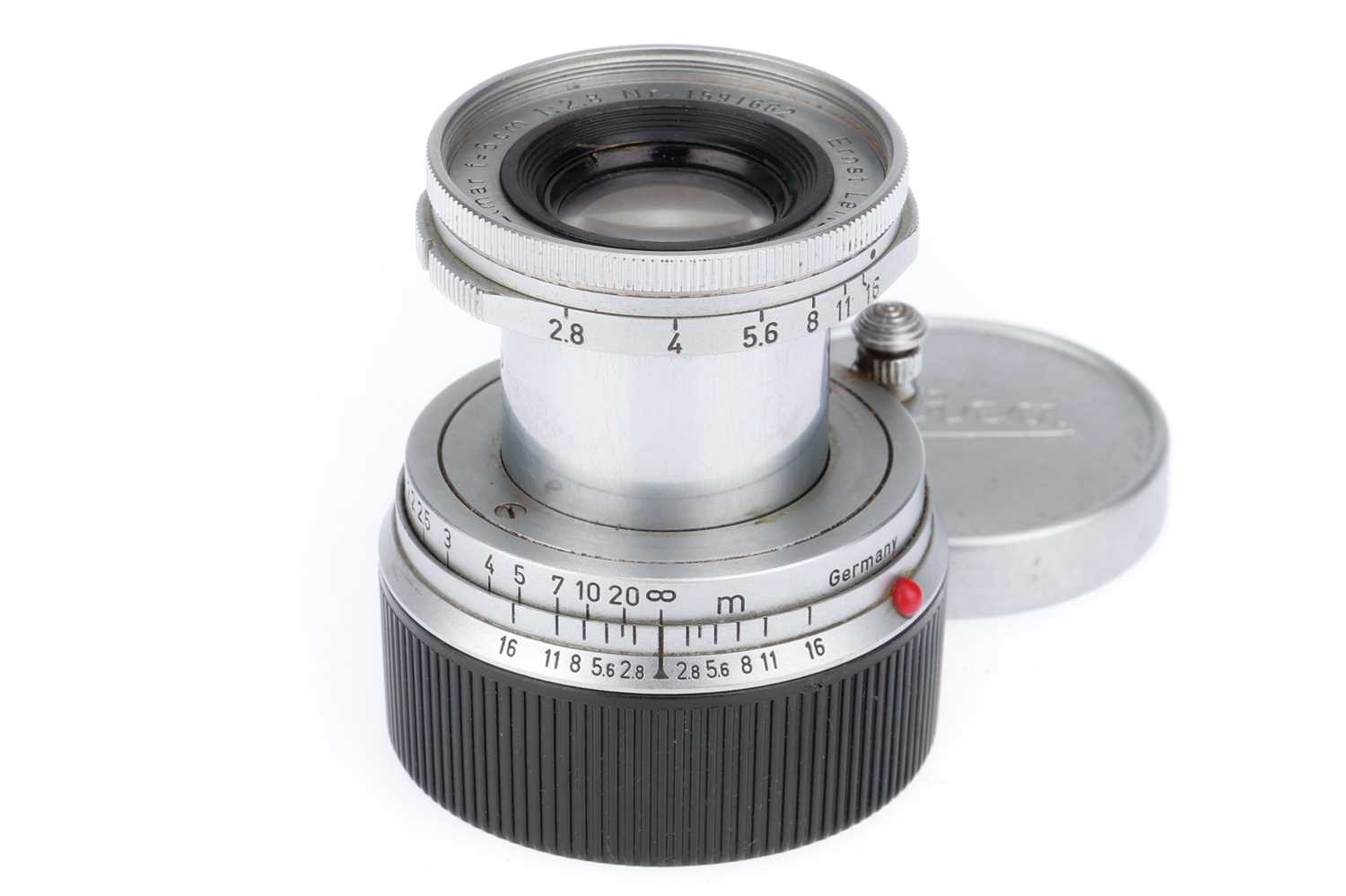 Lot 3 - A Leitz Wetzlar Elmar f/2.8 5cm Collapsible Lens