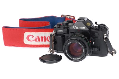 Lot 107 - A Canon A-1 35mm SLR Camera