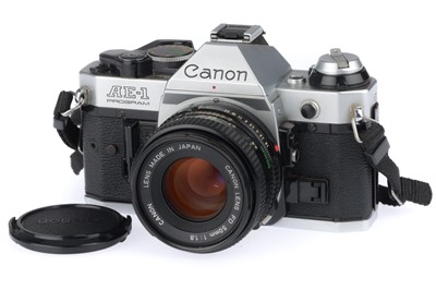 Lot 108 - A Canon AE-1 Program 35mm SLR Camera