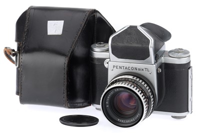 Lot 185 - A Pentacon six TL Medium Format SLR Camera