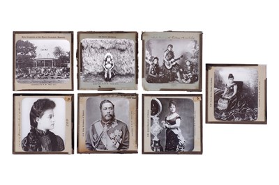 Lot 172 - Magic Lantern Slides, Hawaii, Royal Family