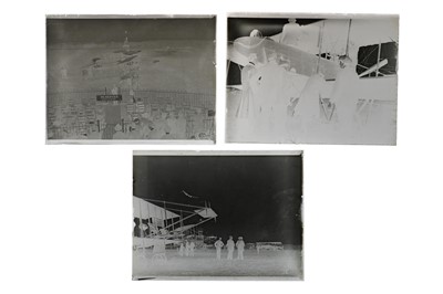 Lot 70 - A Collection of Period Negatives of Early Aircraft